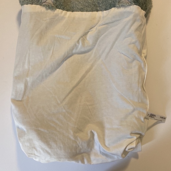 Free People Fuzzy Carry On Tote in tie dye Sage green - Picture 8 of 10